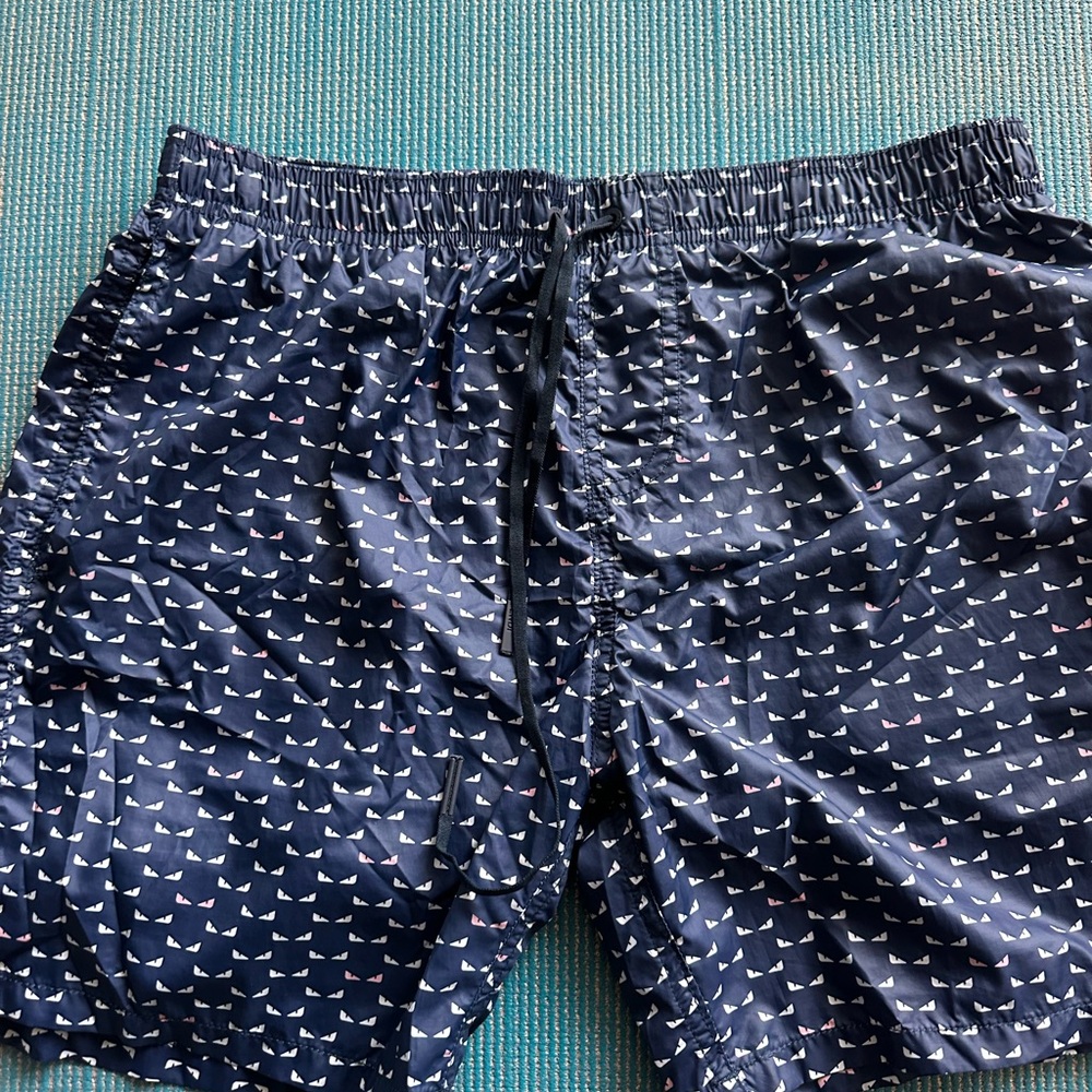 Fendi monster eyes swimming shorts 50 slim fitting - Picture 8 of 15
